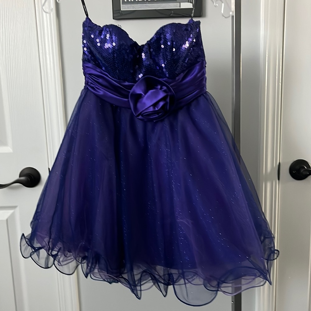 Pretty Purple Party Dress